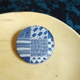 和柄々ブローチ