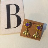 hachiのビジューピアス PU