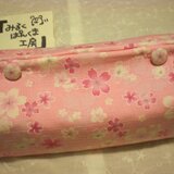 ご予約品　ティッシュカバー　さくら色