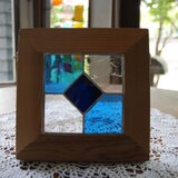 ステンドグラスのパネル