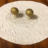 金もみ和紙オリジナルピアス