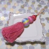 ほっこり巻玉タッセル