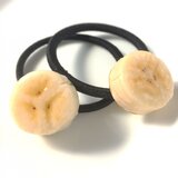 バナナのヘアゴム