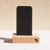 iphone stand -unplugged speaker-（楓）