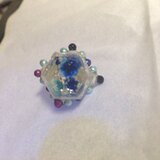 かすみ草パールピアス