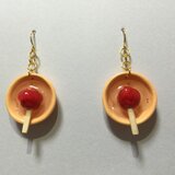あんず飴 ピアス