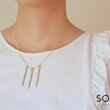 ほっそり水引ネックレス「SEN」