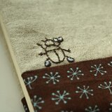 本の虫のブックカバー