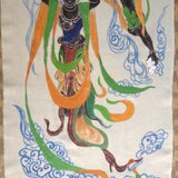 シルクロードの飛天