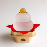 ガラスのお鏡餅