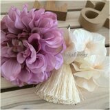 ダリアヘッドドレス （シャンパンクリーム）#13