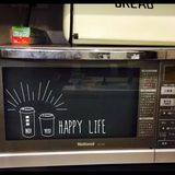 レンジに♡ウォールステッカー1