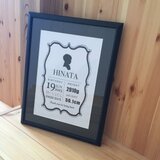 メモリアル♡ベビー♡出産記録♡ウェルカムボード