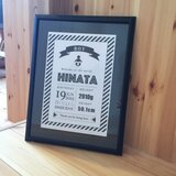 メモリアル♡ベビー♡出産記録♡ウェルカムボード