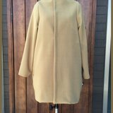 【送料無料】キャメル コクーン コート