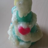 Christmas tree candle (ハート)