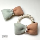 B086_1　マカロンシングルリボン／バレッタ