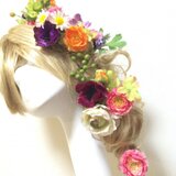 キャンディーカラーのヘッドドレス 全16パーツ