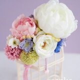 お着物に☆アートフラワーヘッドドレス