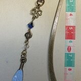 ミニブックマーカー(空色羽モチーフ)