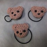 くま　ヘアゴム