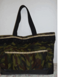 迷彩柄　トートバッグ