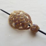 水引の中ざし飾り*桐の花