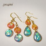 ☆オーロラ☆ピアス