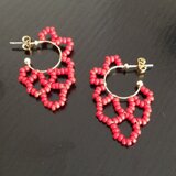 シードビーズピアス