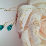 ライトターコイズピアス