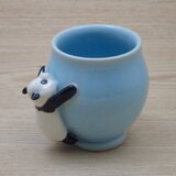 脱力パンダ・ふっくらカップ−A（ハンドルなし）
