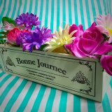 フラワー小物入れ