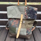 ミリタリーリメイク　バックパック　カーキ