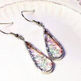 ステンドグラス　天使の涙ピアスⅡ