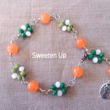 バレンシアからの贈り物　ワイヤーブレスレット