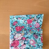 iphoneケース*リ花柄*ブルー