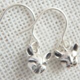 ちっちゃな猫顔のイヤリング