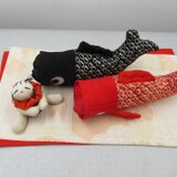 ★こいのぼりのちりめん細工　★さるぼぼわらべ　★こどもの日　3点セット 歳時物　5月