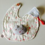 スタイ・ねこちゃん 小花柄