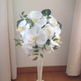 胡蝶蘭 薔薇 ブライダルブーケ