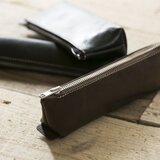 【レザー】ペンケース★ブラウン