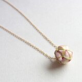 加賀ゆびぬきネックレス『葉桜』