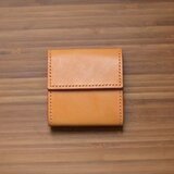 ロロマレザー コインケース【イエロー／受注製作】