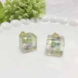 ❅[ピアス][Purple] Swarovski Candy❅ -228-