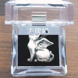 天使猫Ⅰ，2wayネックレス(帯留め）silver925　医療用ステンレスチェーン(60cm)付の画像