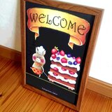 ウエルカムポスター「ブタさん」