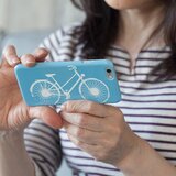 スマホハードケース、自転車