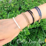 ペアでもお洒落♡シンプル上品な革ブレスレット 夏先取り