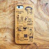 【天然木】フェスティバル　スマホケース