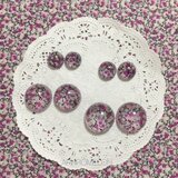 〈イギリス〉リバティイヤリングあめだまぶどう